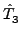 $ \hat{T}_{3}^{}$