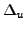 $ \Delta_{u}^{}$